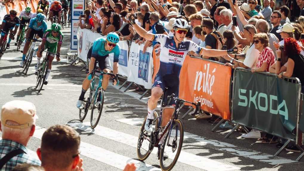 Tím Soudal Quick-Step je na Okolo Slovenska aj po štvrtej etape stopercentný. Víťazom etapy Merlier