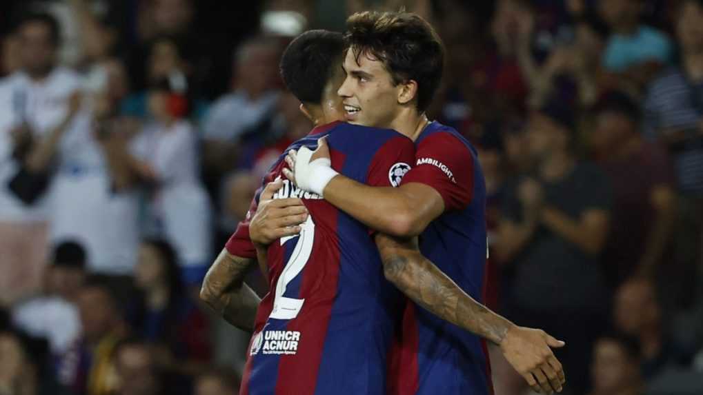 Hr&aacute;či FC Barcelona sa te&scaron;ia z g&oacute;lu.