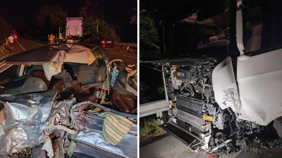 Osobné auto sa čelne zrazilo s kamiónom. Obeťou havárie pri Senci je 47-ročný muž