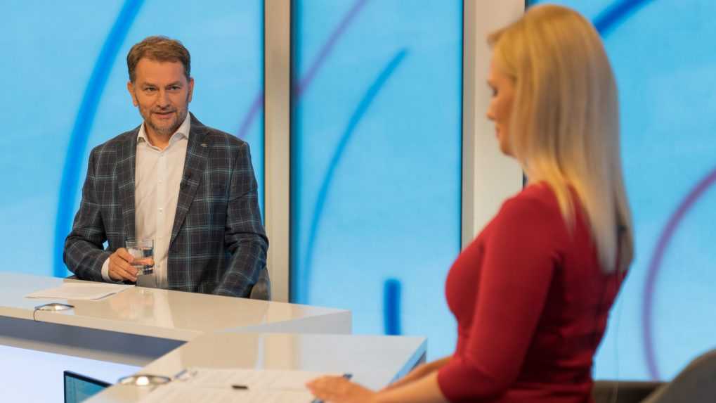 Na sn&iacute;mke predseda hnutia OĽaNO - Igor Matovič