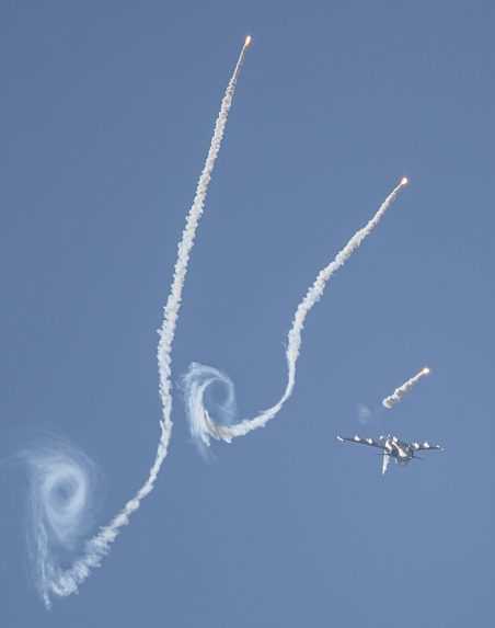 Nadšenci letectva si aj tento rok prišli na svoje. V akcii mohli vidieť švédske gripeny či americké F-16