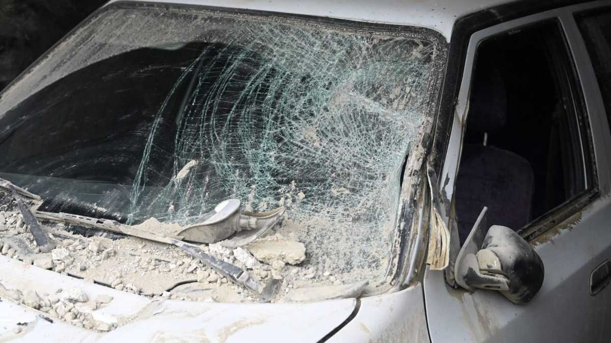 &Atilde;&Acirc;&nbsp;kody na aute po zemetrasen&Atilde;&Acirc;&shy; v obci Ba&Atilde;&Acirc;&iexcl;kovce.