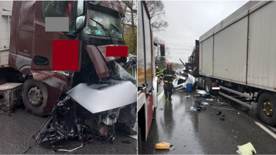 Policajné snímky z vážnej dopravnej nehody, ktorá sa stala v Rožňave.