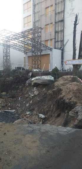 Ulice Mykolajiva po ruskom útoku.