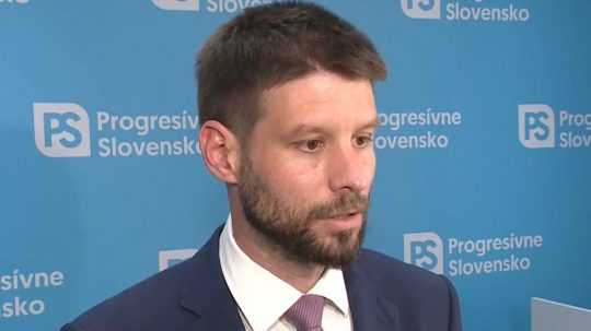 Predseda PS Michal Šimečka.