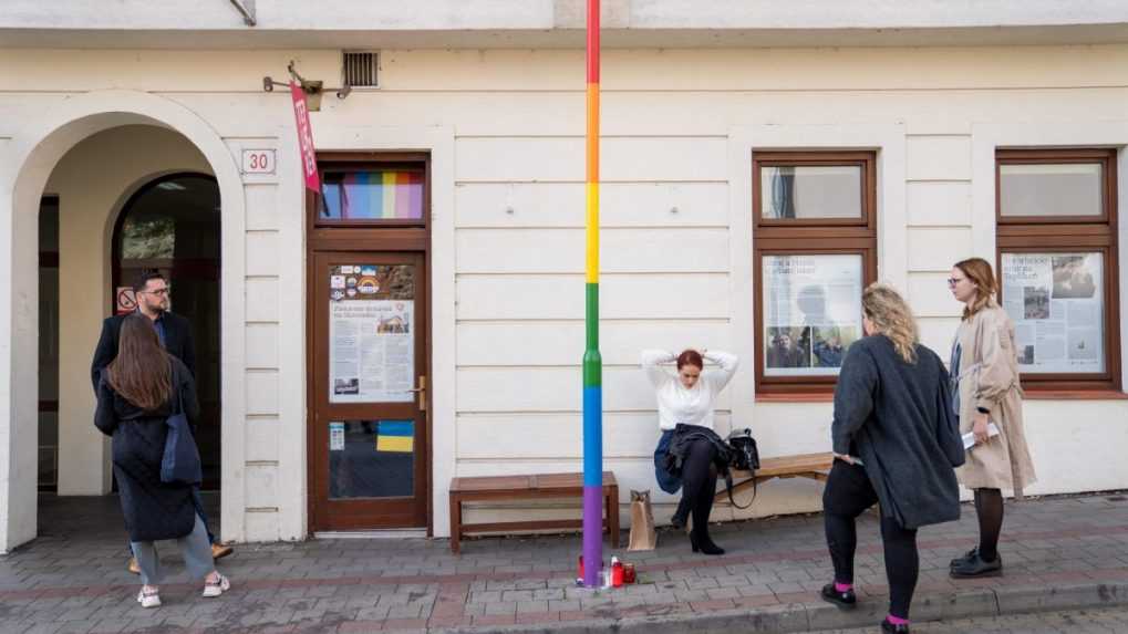 Ulica pre podnikom Tepláreň, kde pred rokom došlo k teroristickému útoku, pri ktorom zahynuli Juraj Vankulič a Matúš Horváth.