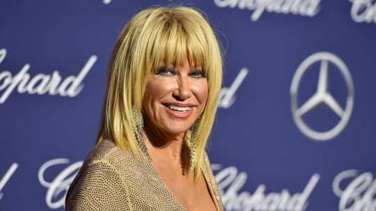 Americká herečká Suzanne Somers.