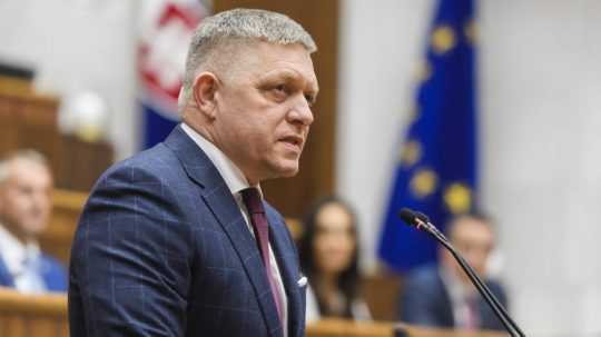 Predseda vlády Robert Fico.