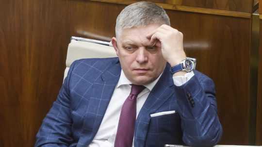 Na snímke predseda vlády SR Robert Fico (Smer-SD).