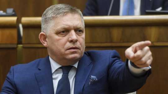 Na snímke predseda vlády SR Robert Fico (Smer-SD).