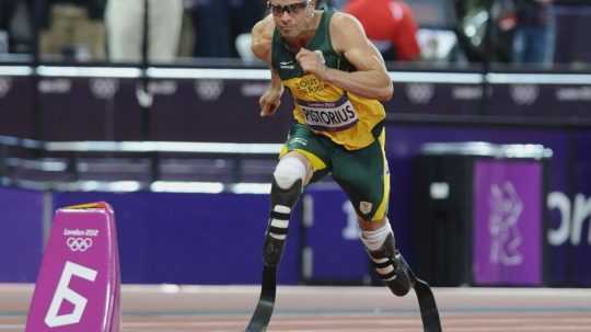 Na archívnej snímke juhoafrický bežec Oscar Pistorius.