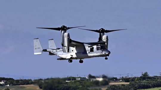 Ilustračná snímka - Bell Boeing V-22 Osprey.