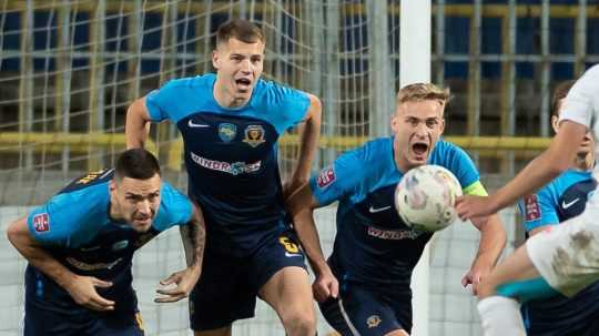 Na snímke hráči klubu FC Dnipro-1.