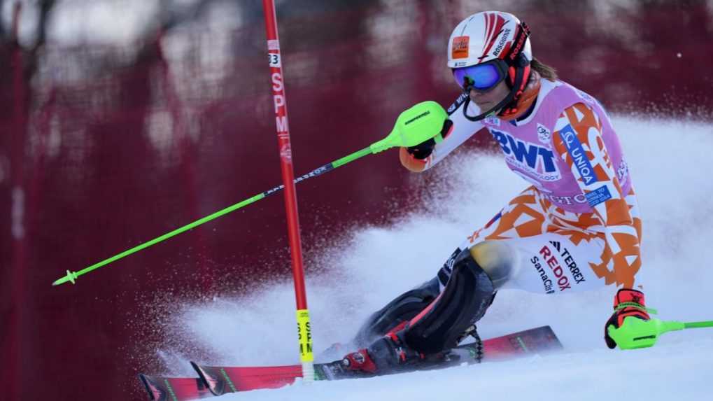 Famózna jazda Petry Vlhovej nestačila len na Američanku Shiffrinovú, obsadila druhé miesto