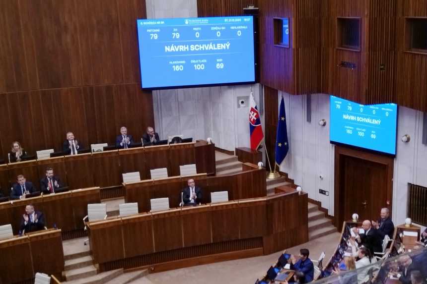 Parlament schválil štátny rozpočet na nasledujúci rok