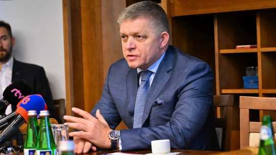 Na snímke premiér Robert Fico počas zasadnutia Výboru NR SR pre európske záležitosti.