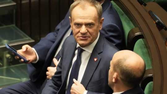 Poľský opozičný líder Donald Tusk.