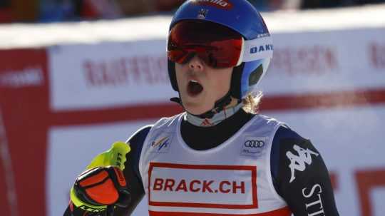 Na snímke americká lyžiarka Mikaela Shiffrinová.