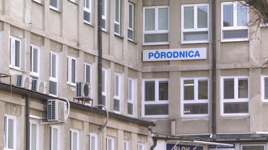 Pôrodnica v nemocnici v Žiari nad Hronom.