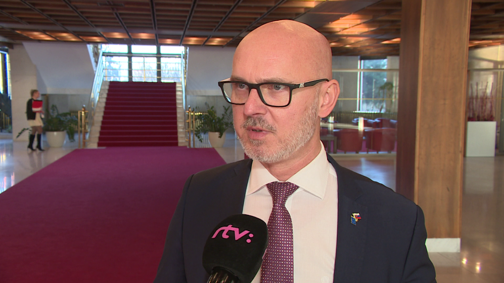 Poslanec NR SR a exminister &scaron;kolstva Branislav Gr&ouml;hling (SaS).