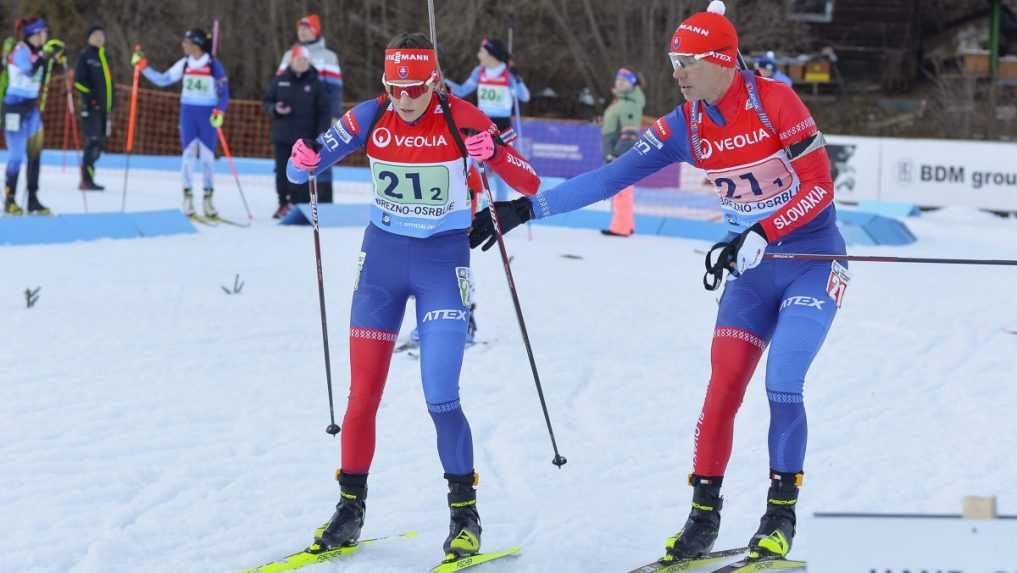 ME v biatlone: Slováci obsadili v mixe dvojíc 14. miesto. Kazár: Chceli sme pokoriť desiatku