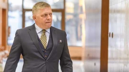 Predseda vlády Robert Fico.