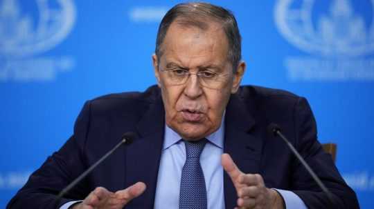 Šéf ruskej diplomacie Sergej Lavrov.