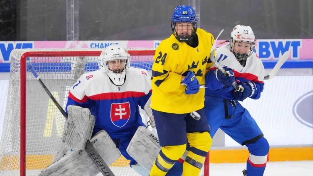 MS žien do 18 rokov: Slovenské hokejistky vzdorovali favorizovaným Švédkam dve tretiny, bod napokon nezískali