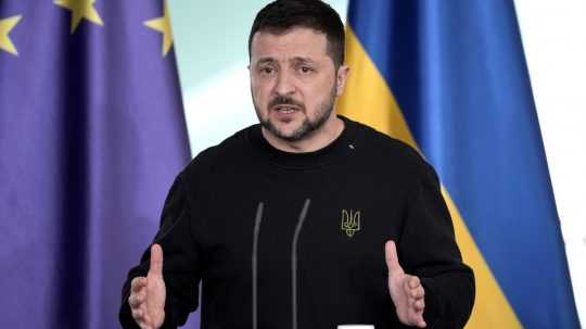 Ukrajinský prezident Volodymyr Zelenskyj