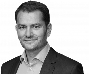 Neúspešný kandidát na prezidenta Igor Matovič.