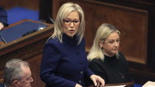 predsedníčka severoírskej vlády Michelle O'Neill