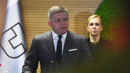 Na snímke Robert Fico.