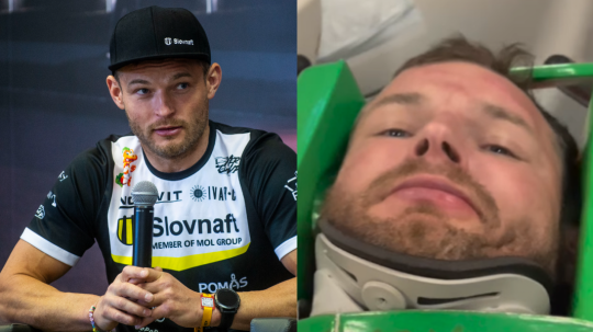 Slovenský motocyklový pretekár Štefan Svitko.