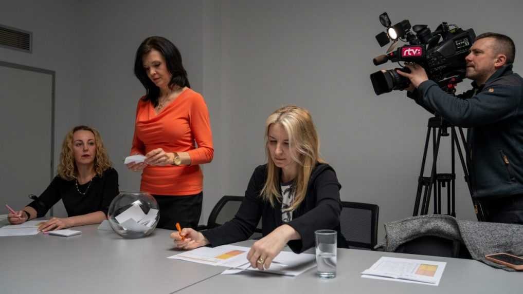 Žrebovanie poradia účasti prezidentských kandidátov v predvolebných rozhovoroch.