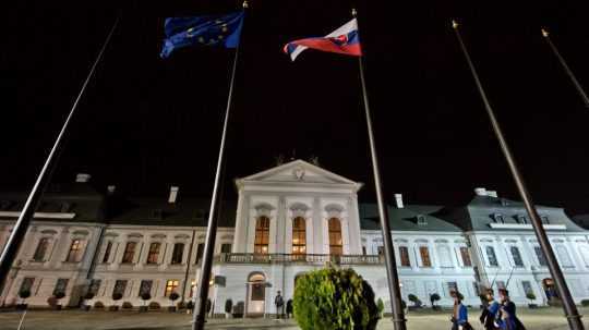 Prezidentský palác.