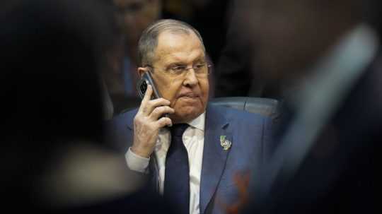 Ruský minister zahraničných vecí Sergej Lavrov.