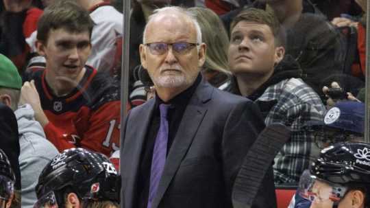 Na snímke už bývalý tréner New Jersey Devils Lindy Ruff.