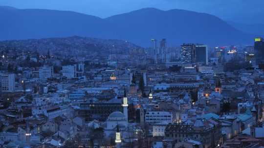 Na snímke Sarajevo.