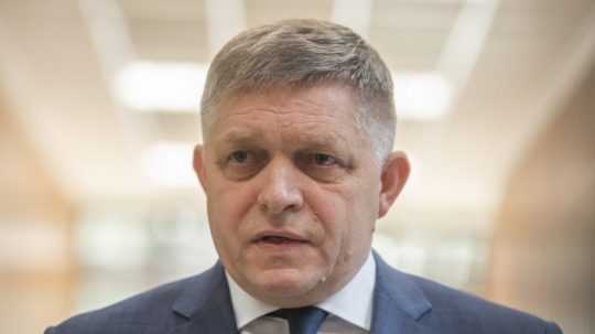 Premiér SR Robert Fico.