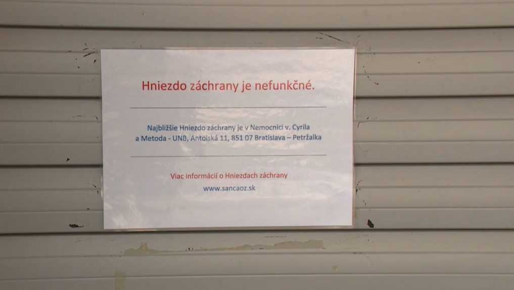 Po tragédii v hniezde záchrany ostalo v Bratislave už len jedno. Obnoviť ho neplánujú