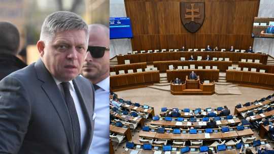 Na snímke predseda strany Smer-SD a Vlády SR Robert Fico.