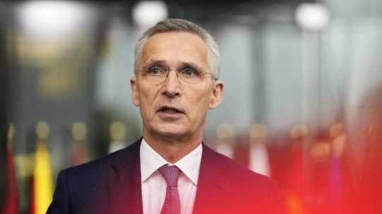 Na snímke generálny tajomník NATO Jens Stoltenberg.