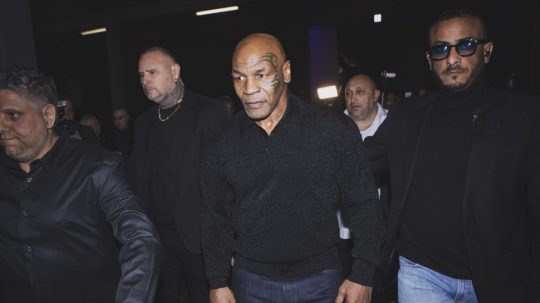 Legendárny boxer Mike Tyson.