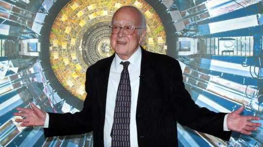 Britský vedec Peter Higgs.