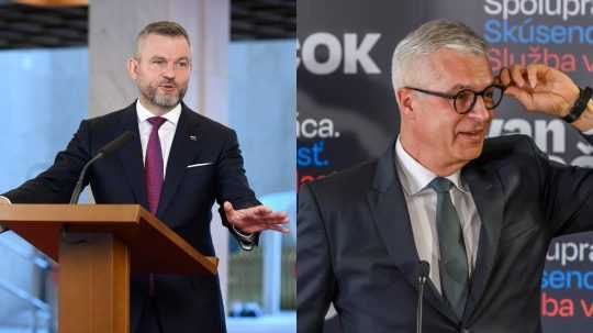 Peter Pellegrini a Ivan Korčok