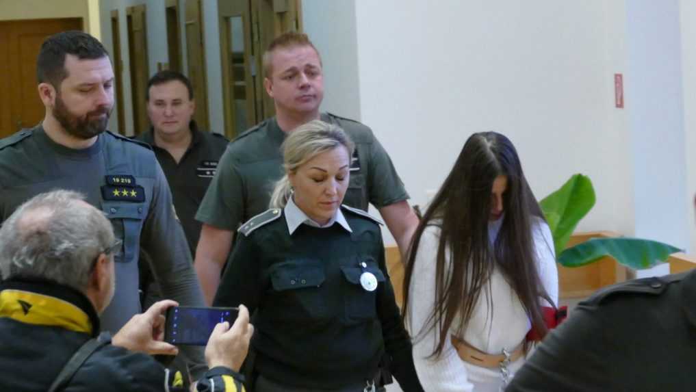 Judita pred hlavným pojednávaním.