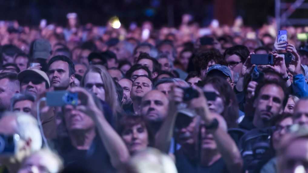 Návštevníci veľkolepého otváracieho koncertu medzinárodného festivalu Starmus v Bratislave.