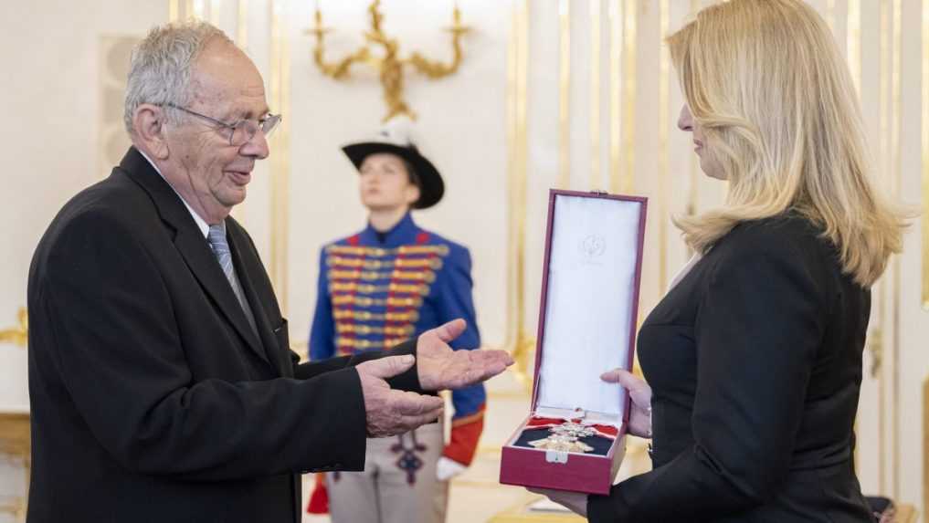 Prezidentka prijala prasynovca generála Štefánika. Odovzdal jej do úschovy štátne vyznamenanie