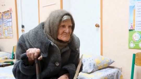 Seniorka Lidia Stepanivna (98).