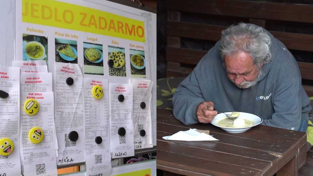 Bistro, ktoré rozdáva jedlo zadarmo, bojuje o prežitie. Môže za to jeho bývalý zamestnanec